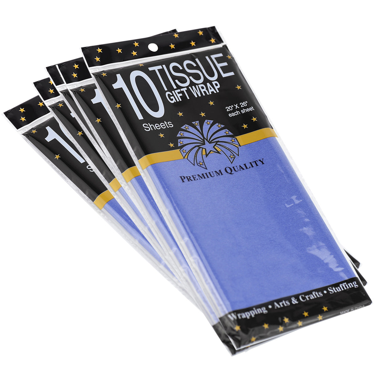 50 Sheets Dark Blue Wrapping Tissue Paper