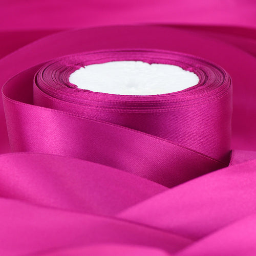 40mm Amaranth Single Sided Satin Ribbon