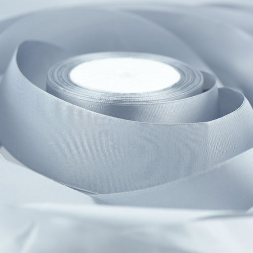40mm Gray Single Sided Satin Ribbon