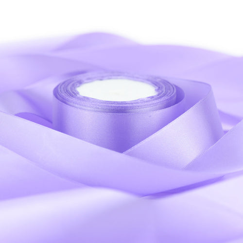 40mm Lilac Single Sided Satin Ribbon