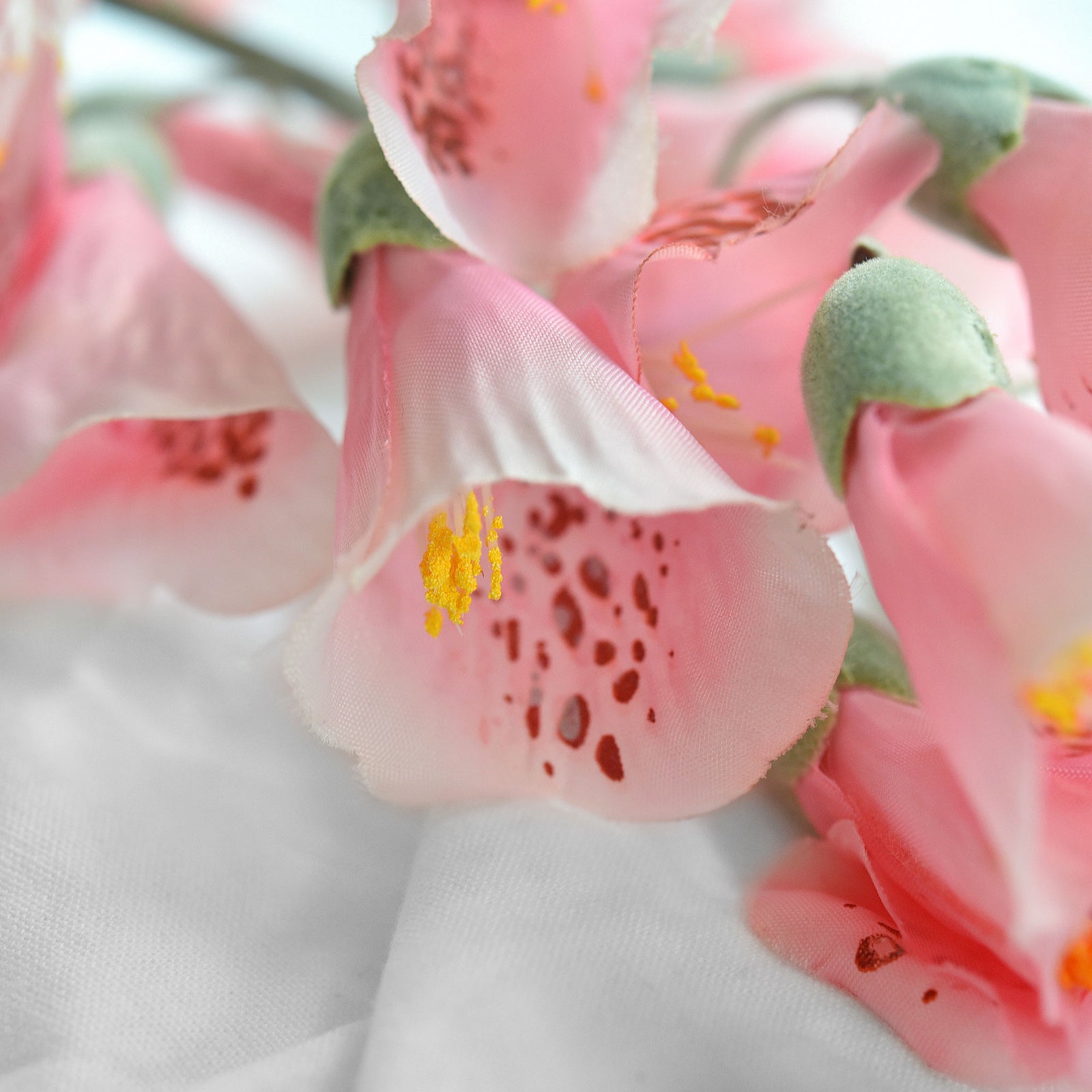 FiveSeasonStuff Artificial Flowers Foxgloves (Digitalis Purpurea) Silk Plants Flowers Bouquet Wedding Décor 29.1 inches (2 Stems)