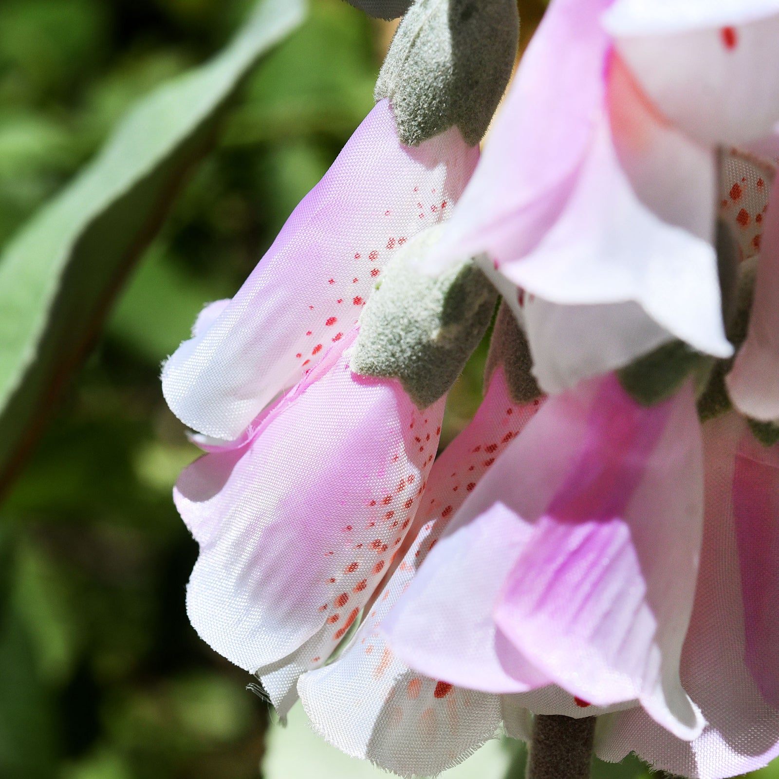 FiveSeasonStuff Artificial Flowers Foxgloves (Subtle Pink) Silk Plants Flowers Bouquet Wedding Décor 29.1 inches (2 Stems)