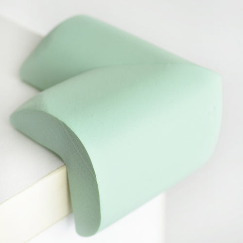 12 Pieces Mint Green Jumbo L-Shaped Foam Corner Protectors