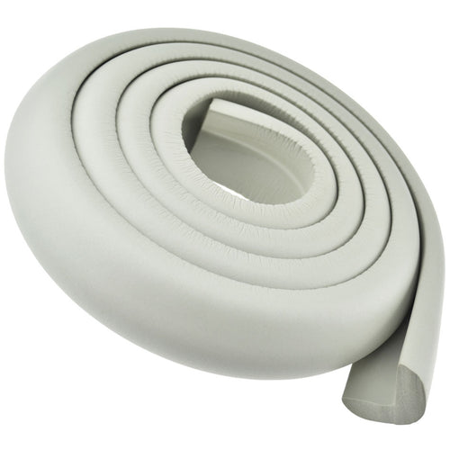 1 Roll Gray Jumbo L-Shaped Foam Edge Protector 78.7 inches (2 meters)