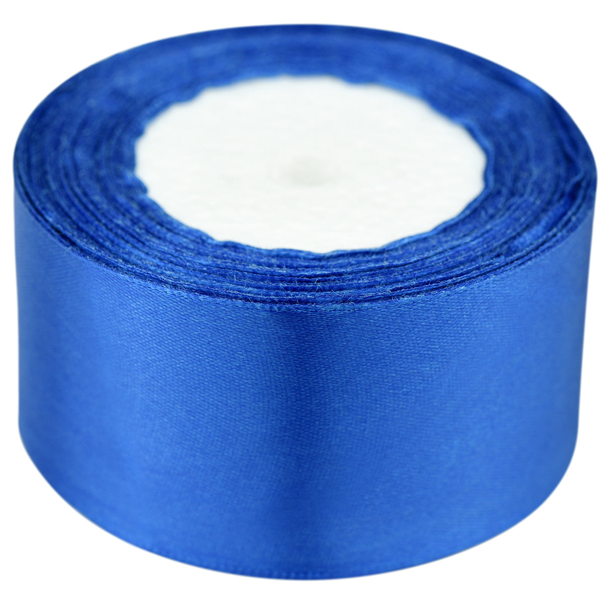50mm Royal Blue Single Sided Satin Ribbon
