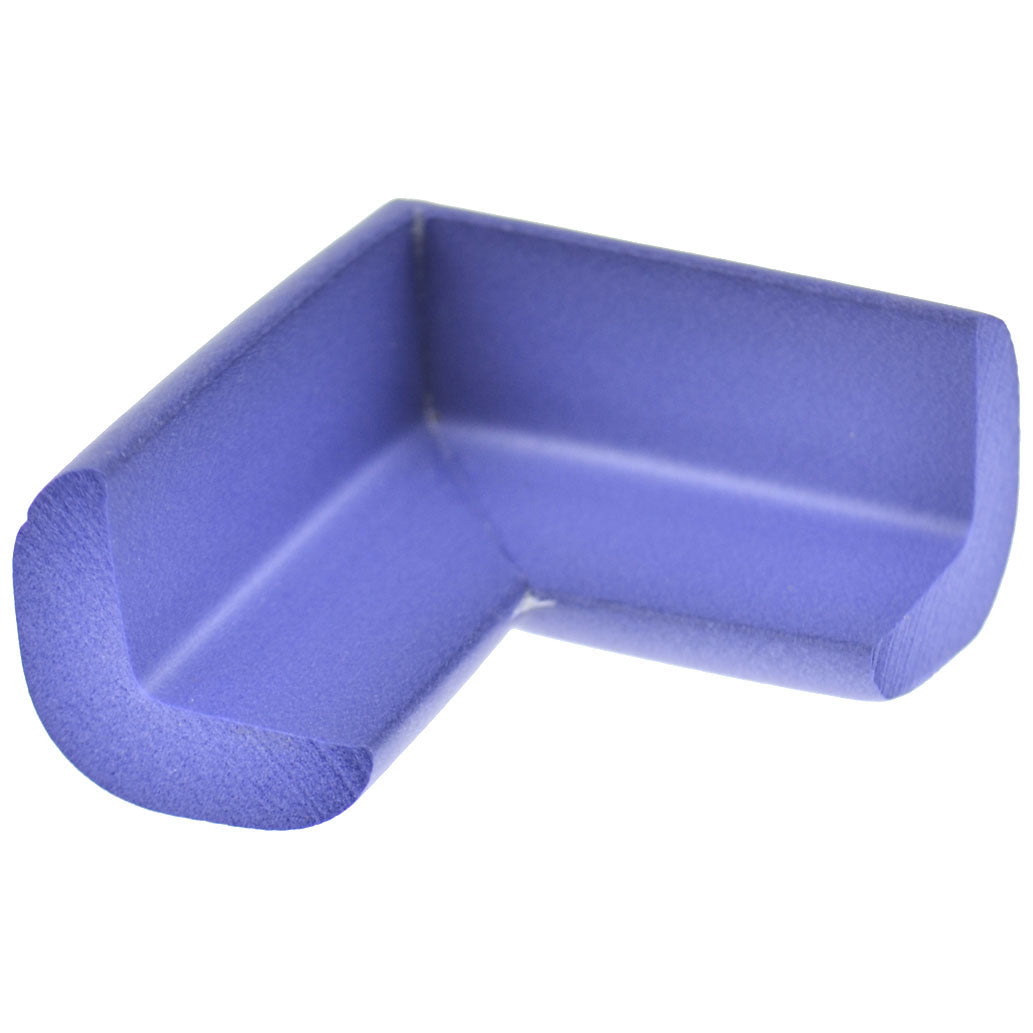 12 Pieces Purple Standard L-Shaped Foam Corner Protectors