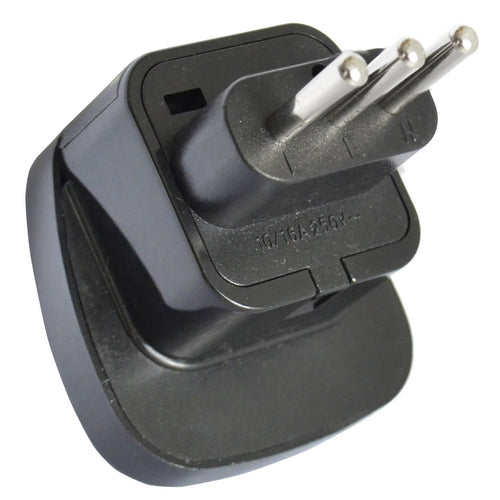 1 Travel Adapter for Traveling to Italy (Black) Type L