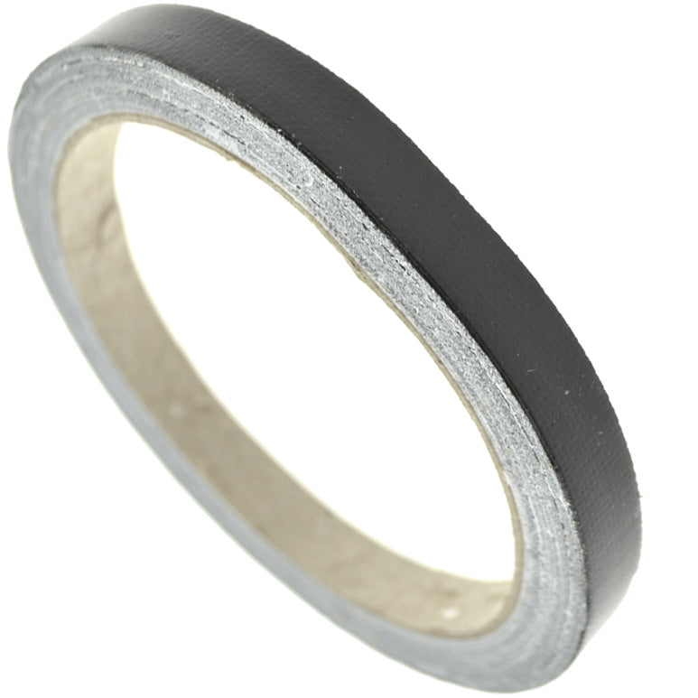 1cm (Black) High Strength Adhesive Single Sided Duct Tape Carpet Tape, Strong Water Resistant Tape