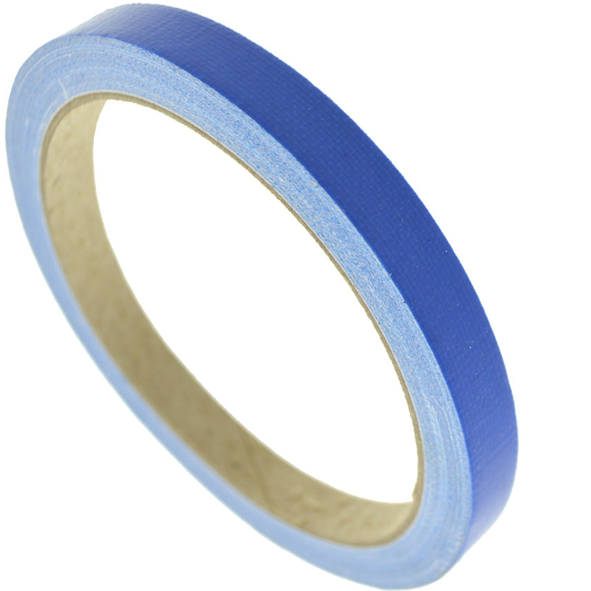 1cm (Blue) High Strength Adhesive Single Sided Duct Tape Carpet Tape, Strong Water Resistant Tape