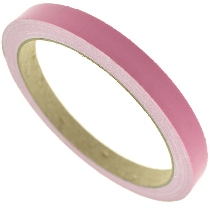 1cm (Pink) High Strength Adhesive Single Sided Duct Tape Carpet Tape, Strong Water Resistant Tape