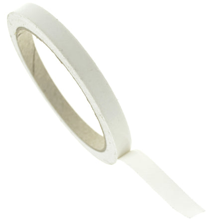 1cm (White) High Strength Adhesive Single Sided Duct Tape Carpet Tape, Strong Water Resistant Tape