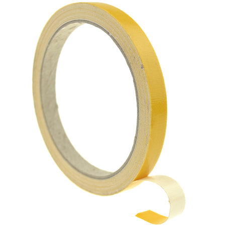 1cm (Yellow) High Strength Adhesive Single Sided Duct Tape Carpet Tape, Strong Water Resistant Tape