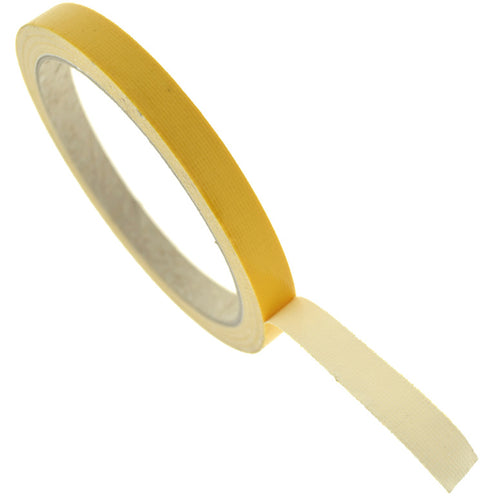 1cm (Yellow) High Strength Adhesive Single Sided Duct Tape Carpet Tape, Strong Water Resistant Tape