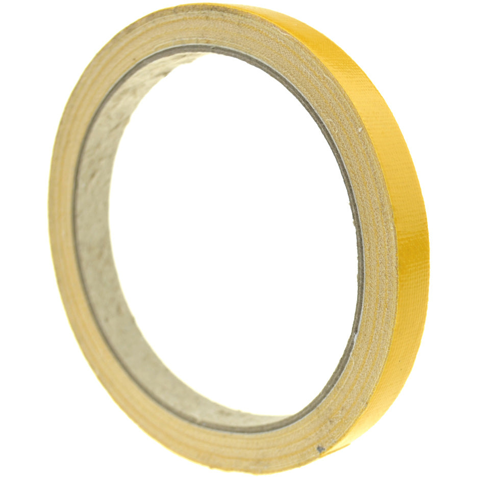 1cm (Yellow) High Strength Adhesive Single Sided Duct Tape Carpet Tape, Strong Water Resistant Tape