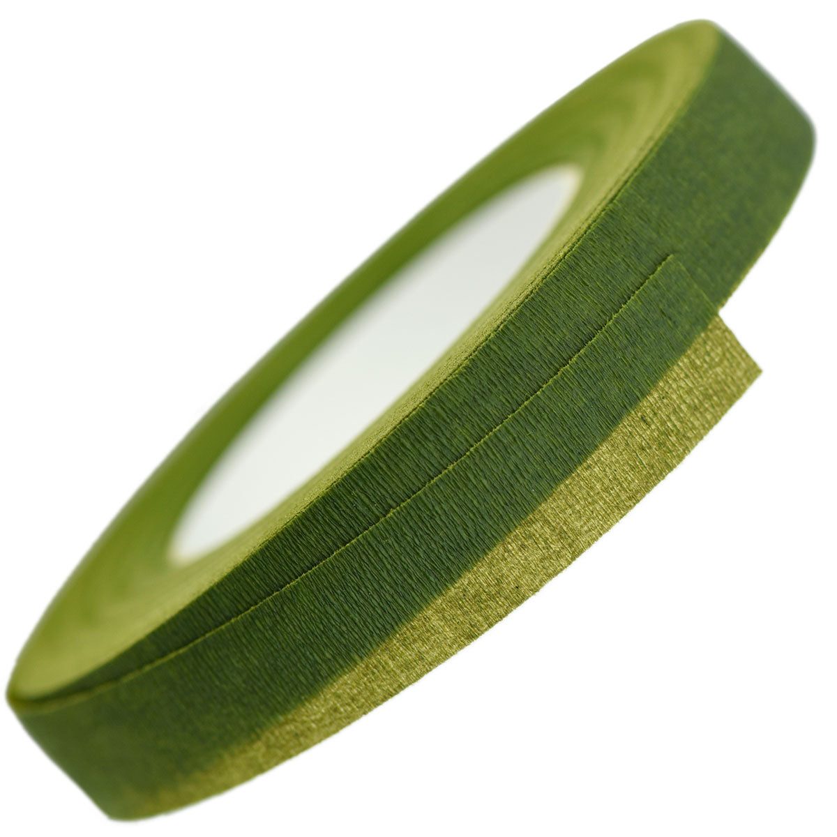 Moss Green Floral Tapes (60 Yards) Binds Flower Stems Together for Bouquets Corsages Boutonnieres 2-Pack