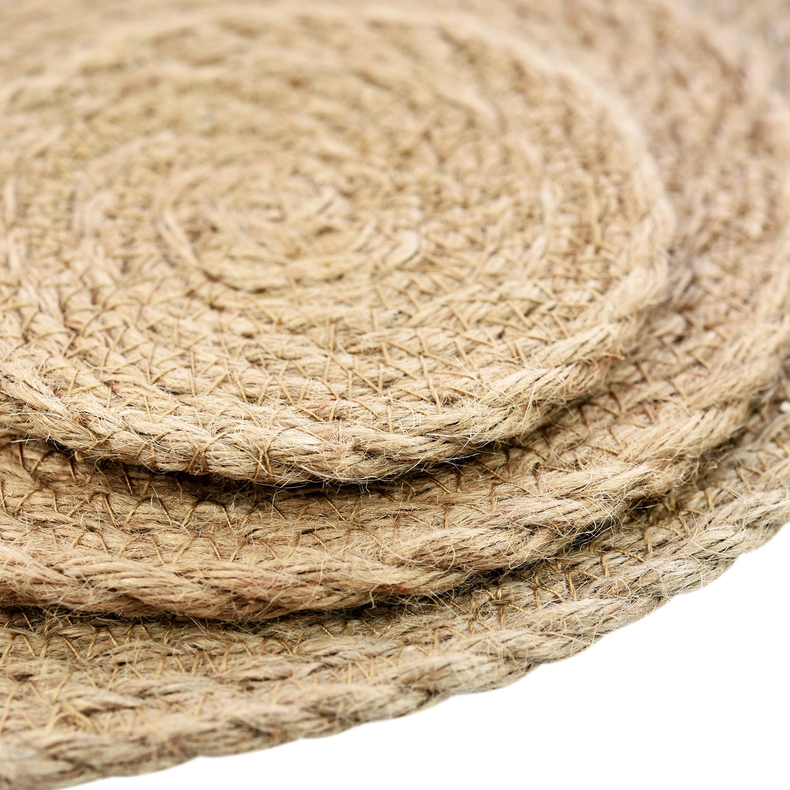 Natural jute woven table mats shown in an alternate product view.